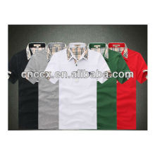 13PT1018 High quality cotton slim fit polo shirts wholesale china